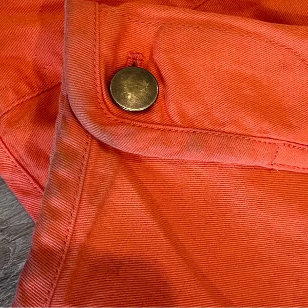 Pendleton Orange Women’s Button Down Jacket Size XL Western Fall Cotton‎ - Image 8