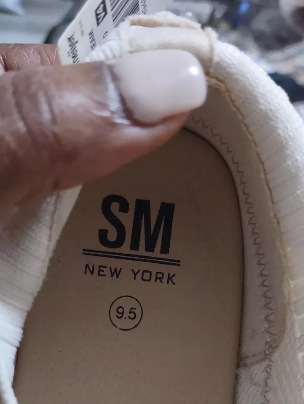 Steve Madden Samhara In Katie Cream Knit Slip-On Platform Sneakers 9.5 - Image 11