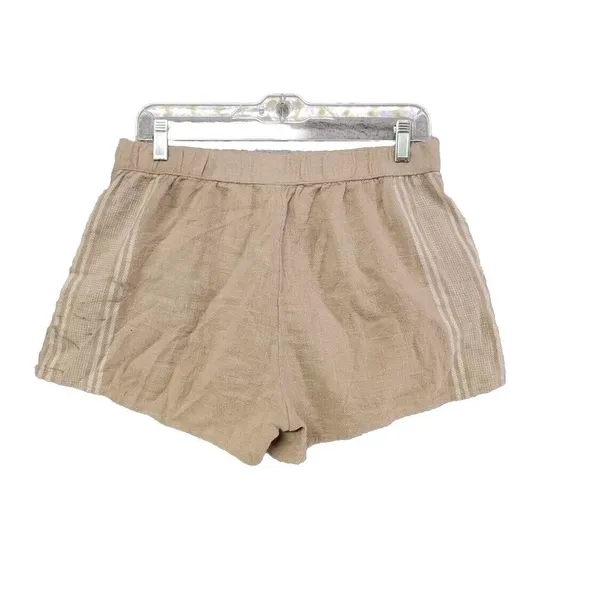 Aerie Sweat Shorts Womens M Medium Brown‎ Drawstring Pockets Casual Summer - Image 2