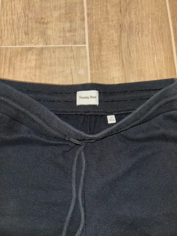 Aritzia Sunday Best Flare Waffle Knit Pants - Image 2