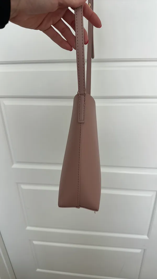 Samara Anthropologie Pink Vegan Leather Bag - Image 7