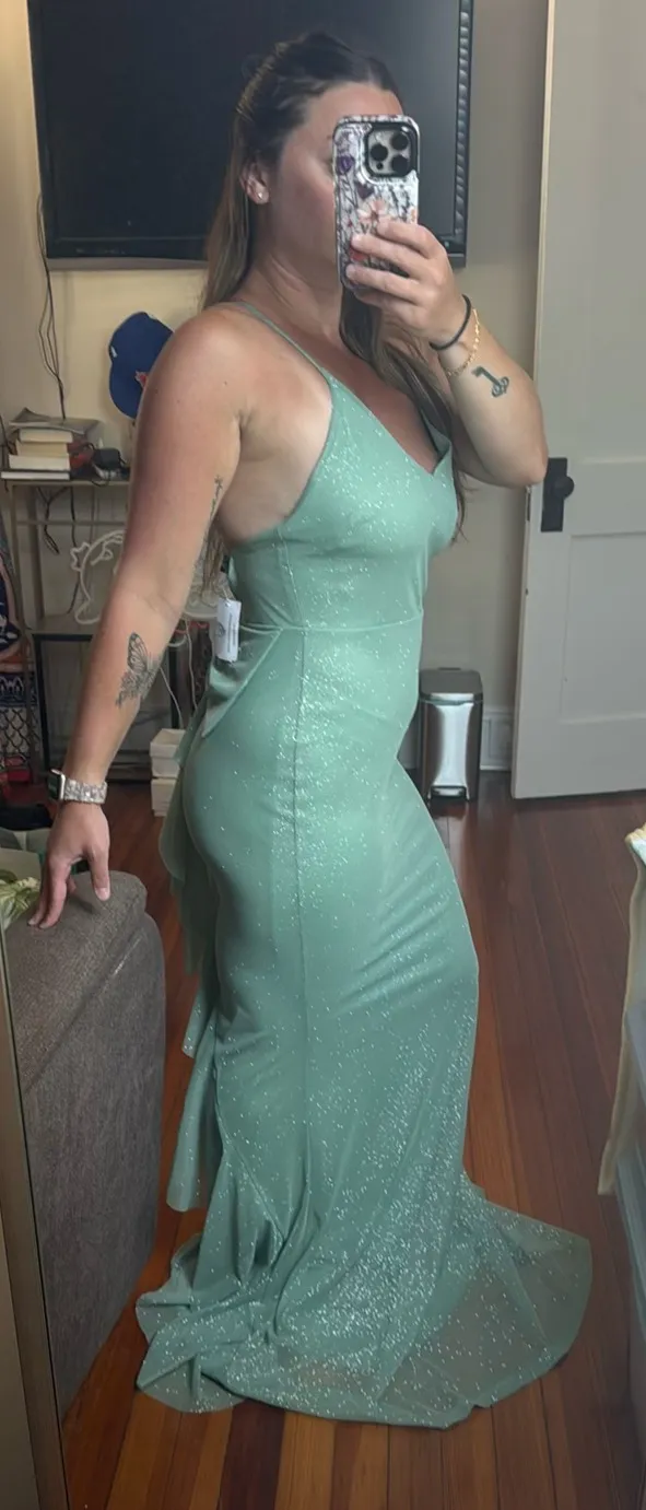 Windsor Sparkly Gown Formal Mermaid - Image 3