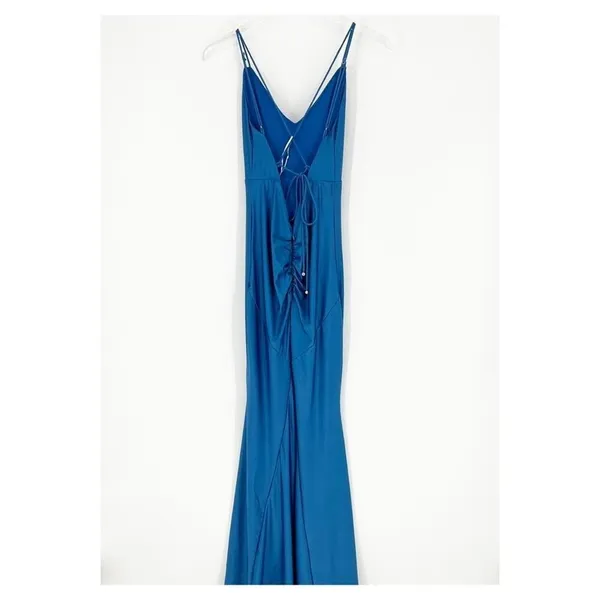NWT‎ Dear Emilia Forever in a Moment Maxi Dress Women's Size XS Blue Romantic - Image 4