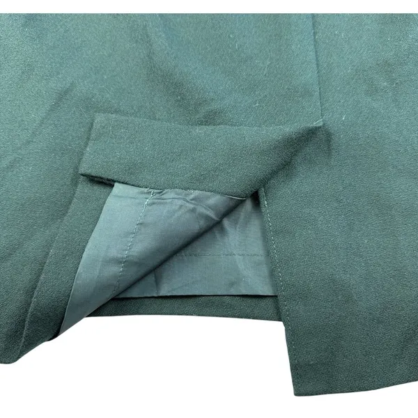 Pendleton Wool Skirt Size 32" Waist @Medium Pencil‎ Lined Green Preppy - Image 6