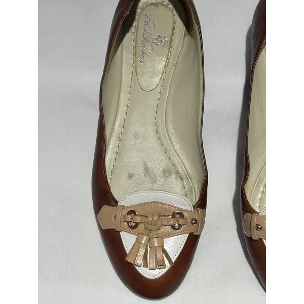 Brooks Brothers Women's Leather Flats  Size 6.5 - Image 3