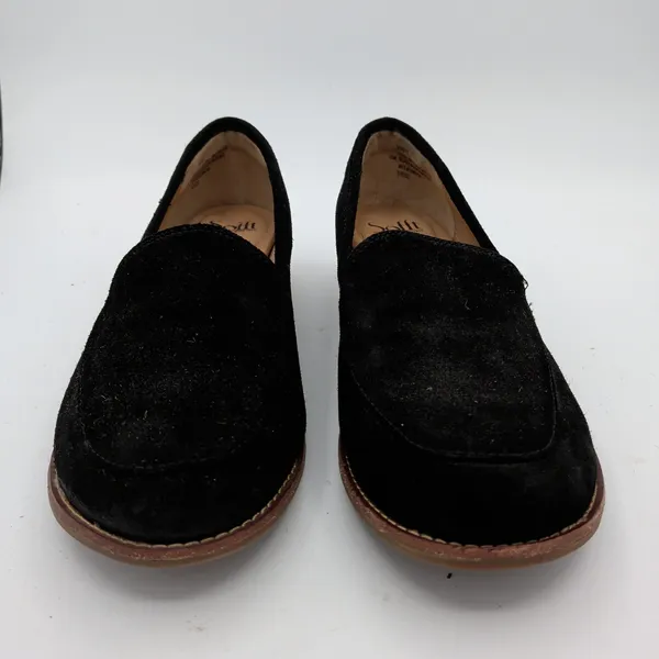 Sofft Napoli Black Suede Leather‎ Slip On Loafers Womens 10M SF0052721 Round Toe - Image 3