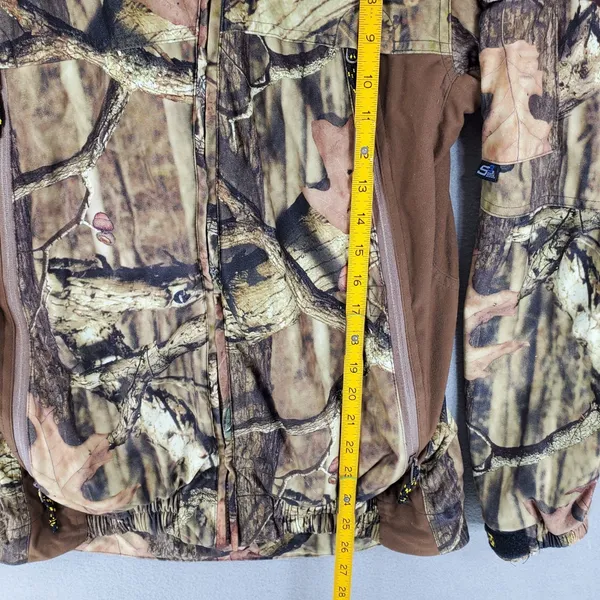 Scent Blocker Women's Insulated Jacket Body Lock Sz M Hunting Camo Brown 3 Layer - Image 9