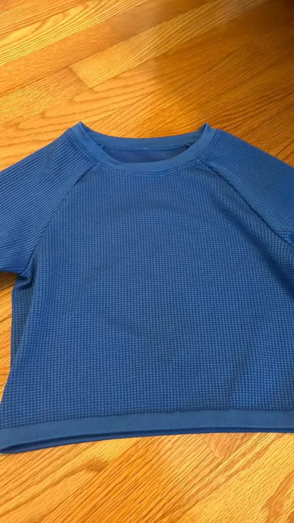 Aerie Offline Waffle Cropped Fitted Long sleeve - Image 5
