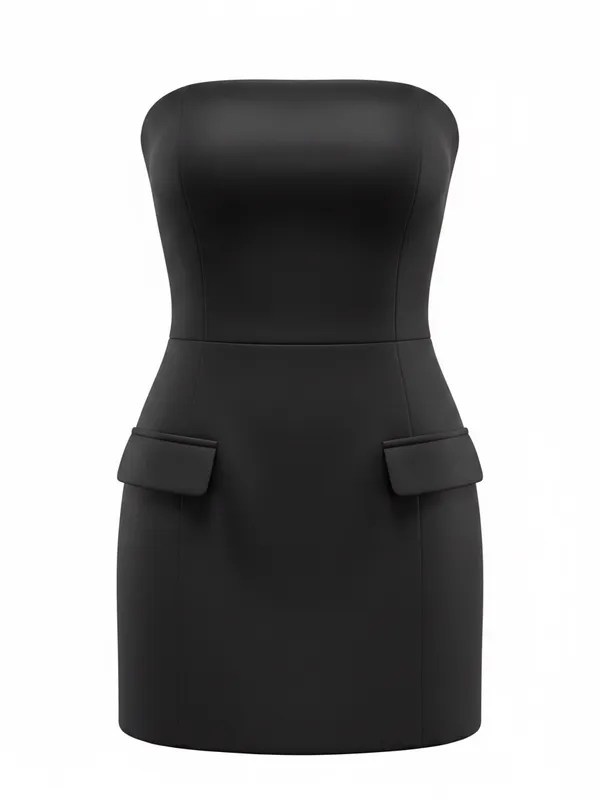Peppermayo Allora Strapless Mini Dress Size 8 NWT - Image 2
