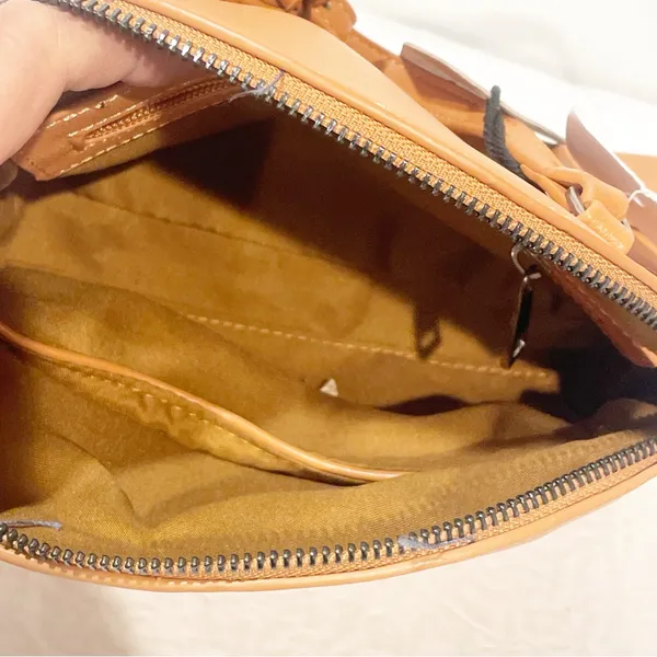 Pixie‎ Mood Tan Moon Bag Purse Crossbody Strap Adjustable NEW - Image 3
