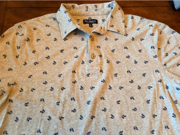 Fish Hippie Shirt Collared - Image 2