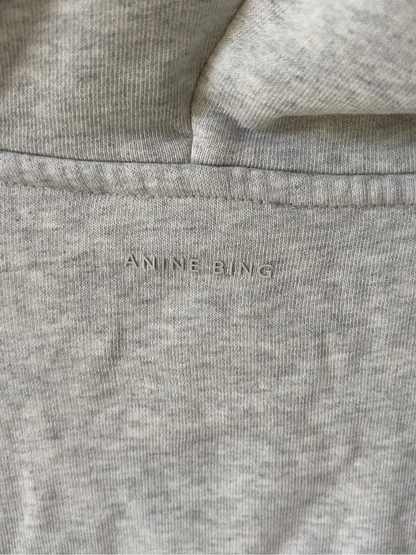 Anine Bing Sport Harvey Sweatshirt in Heather Grey NWT - Image 5