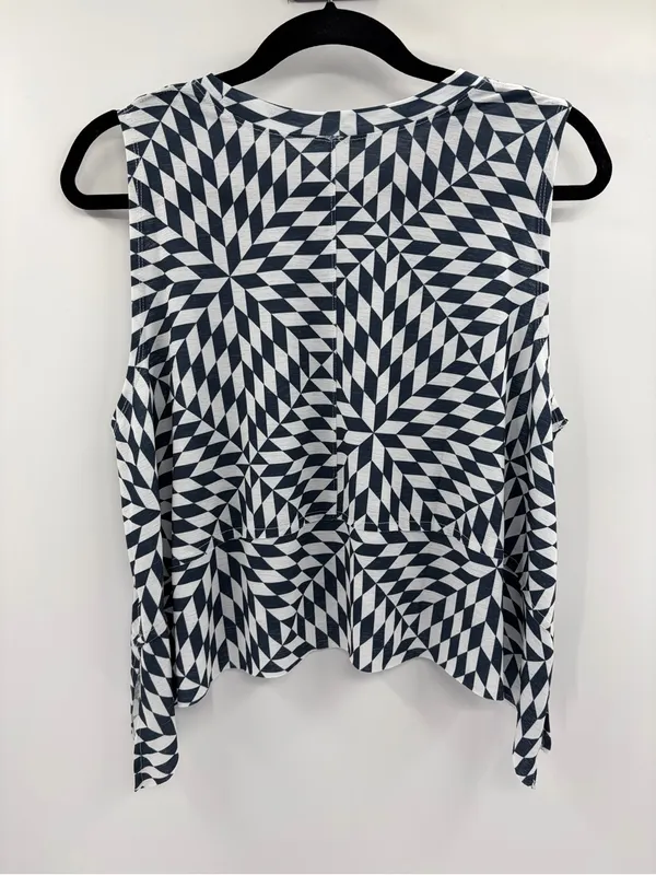 Free people movement printed temp sleeveless activewear gym tank top size small - Image 7