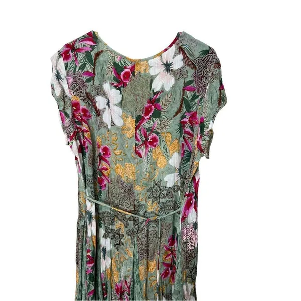 Bila Floral Print Boho Swing Dress Size‎ XL - Image 8