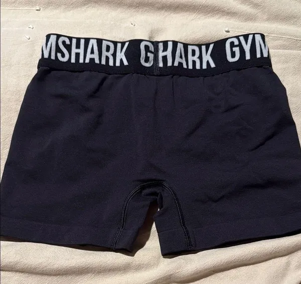 Gymshark Black Workout Shorts - Image 2