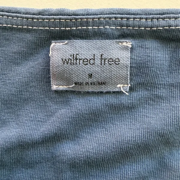 Aritzia Wilfred Free orbit ruched bustier cropped tank top - Image 5