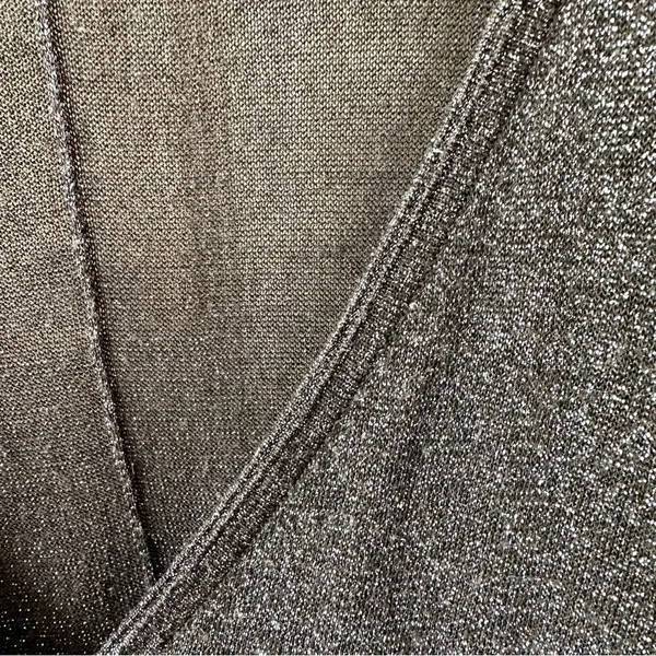 Free People black glitter button cardigan - Image 7