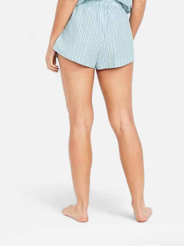 Old Navy Poplin 100% Cotton Stripe Shorts COS Inspo M - Image 2