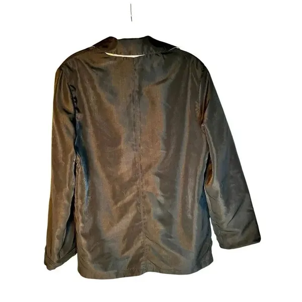Pak A Jak Reversible Womens Travel Packable Jacket Black/Animal Print Size Small - Image 5