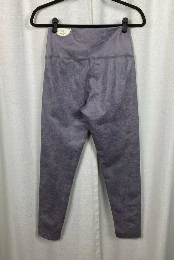 Aerie Offline Shell Purple Real Me High Waisted Crossover Leggings Sz.L NWT - Image 11