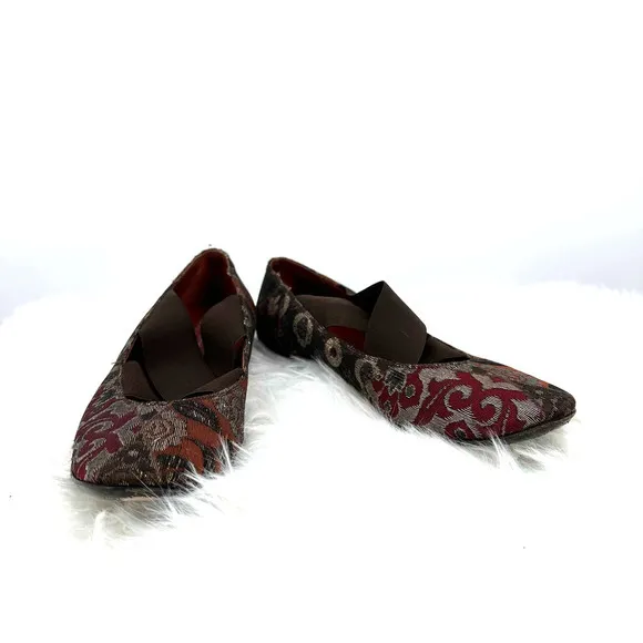 Donald J Pliner Couture Italian flats size 6.5 M damaged‎ soles - Image 4