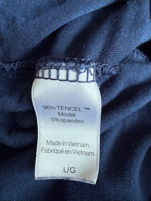 Eberjey blue long pajama pants - Image 4