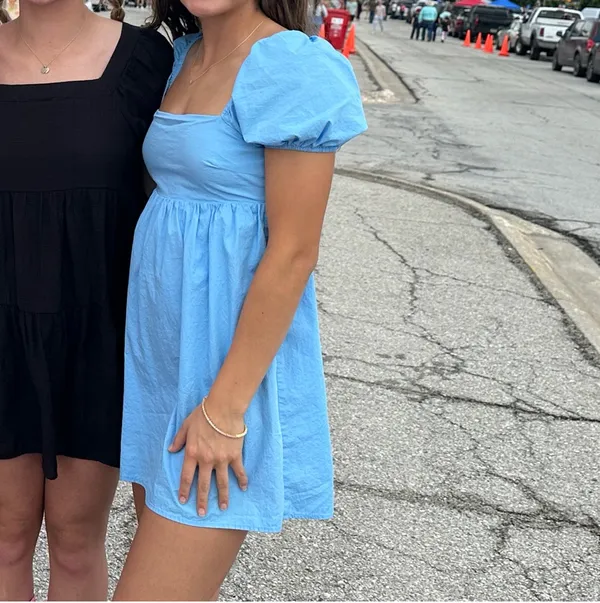 Blue mini dress - Image 3