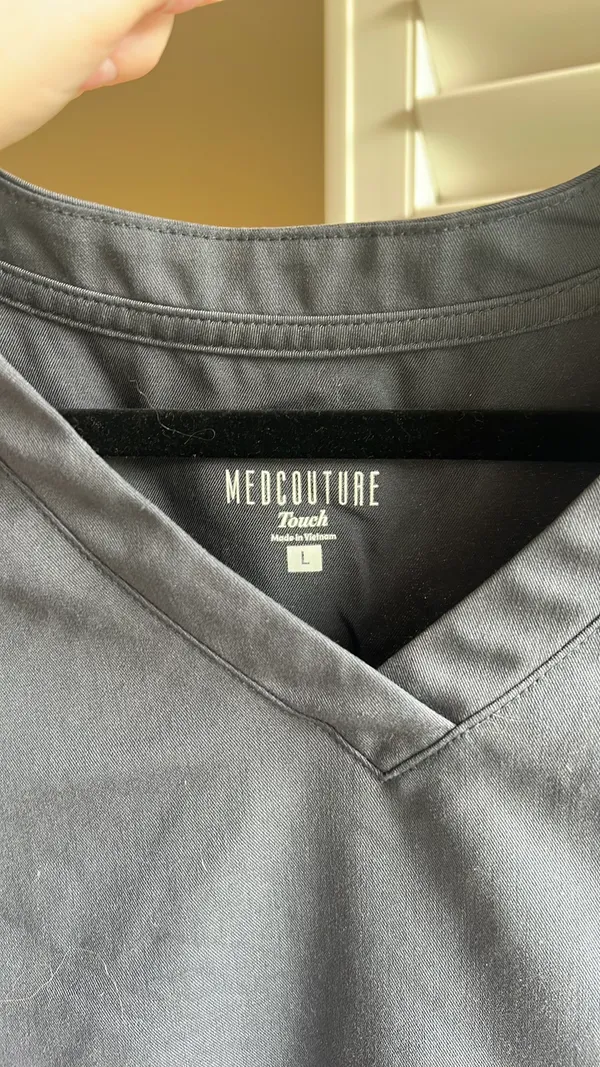 Med Couture V Neck Scrub Top - Image 2
