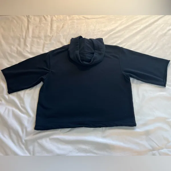 Nike women’s black Hoodie Sweater Size ‎ Small “oversize “ - Image 3