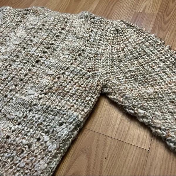 Matilda Jane Good Hart Wool‎ Blend Crochet Open Knit Sweater Women’s Size M Boho - Image 10
