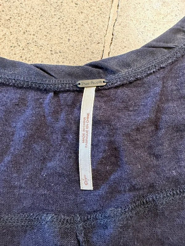 Free People Navy Tank - Image 4