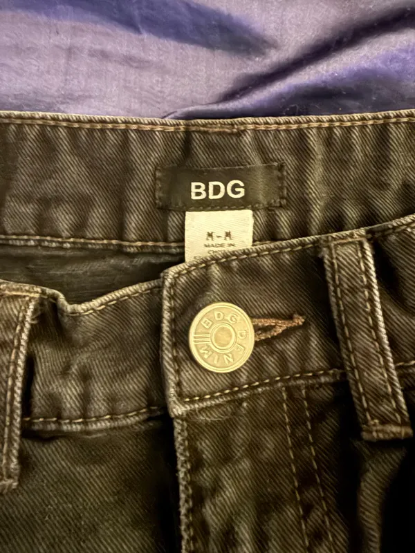 Urban Outfitters Skirt Denim Black BDG - Image 2