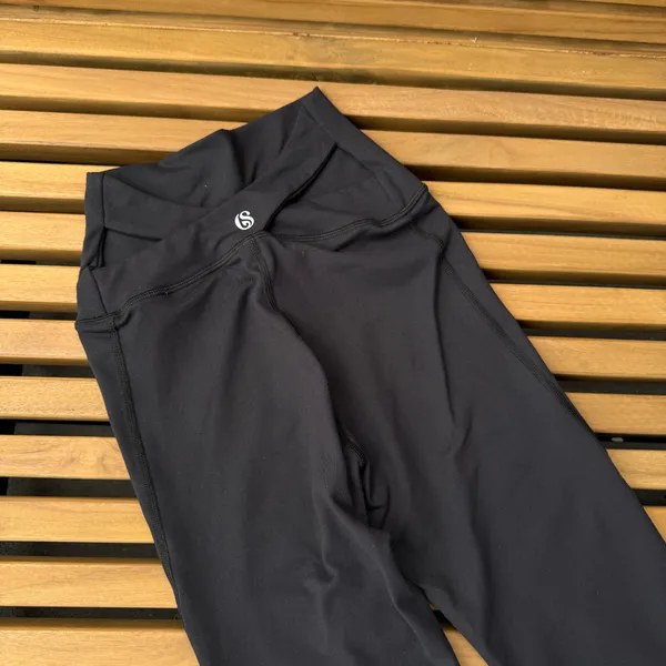 High Waist Leggings High Rise X Cut Leggings Slim Fit Pants Yoga Pants Gym Pant - Image 6