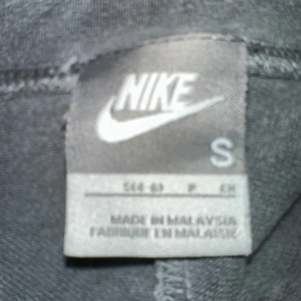 Nike Vintage Wash Sweat Shorts Lounge Activewear Drawstring Pocket Gray S‎ - Image 2