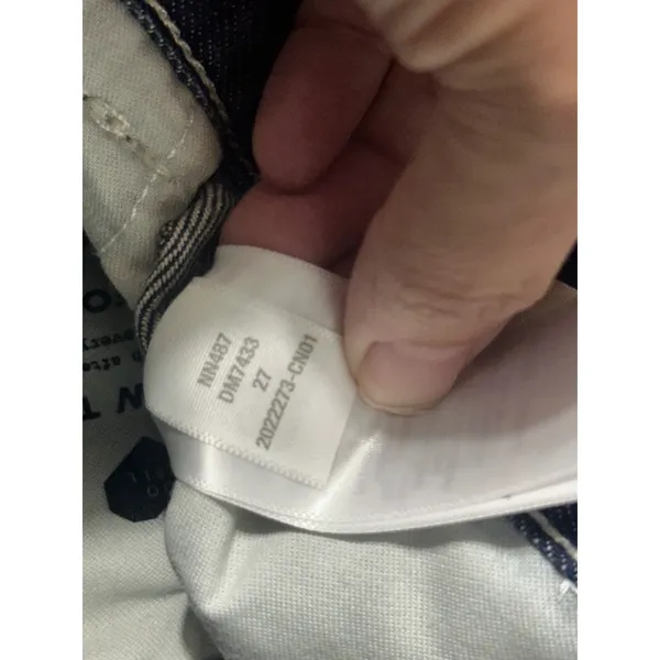 Madewell Perfect Vintage Wide Leg‎ Jean Seam Edition Blue Trouser 27 High Rise - Image 13
