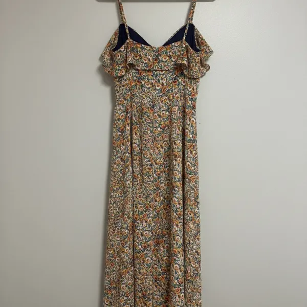 Lush Multicolor Floral Maxi Dress - Image 2