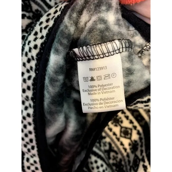 Jachs Cabin‎ Black Quarter T Snap Fleece Sweater Women's Size Small - Image 5