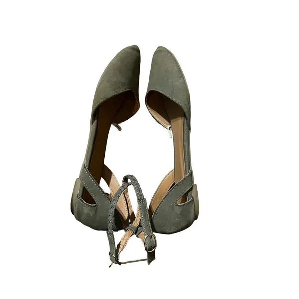 Nicole NKeller pointed toe sandals‎ Green Size 7.5 - Image 9
