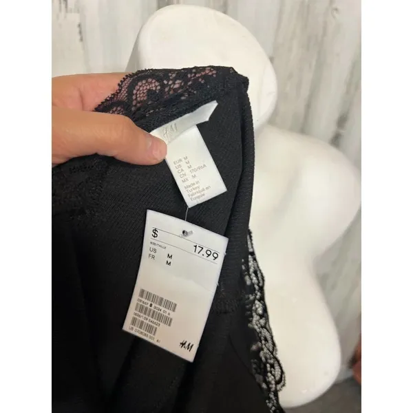 H&M black bodysuit - Image 4