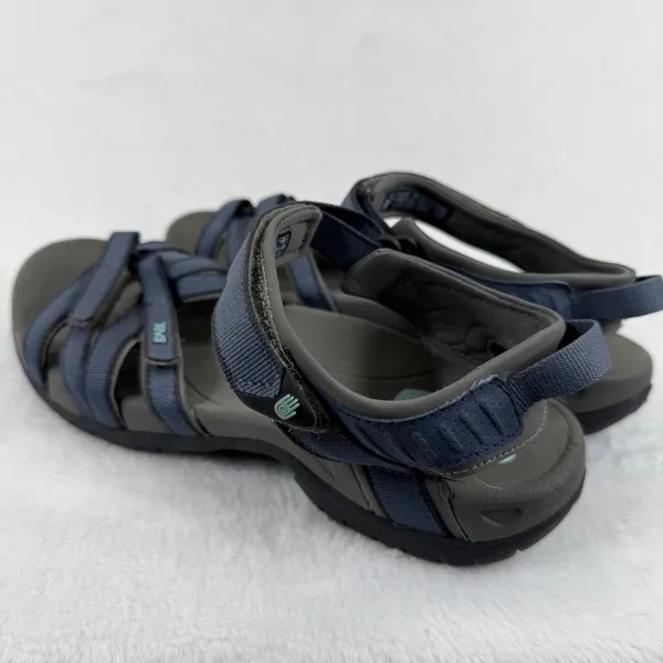 Womens Teva Hiking Sandals Blue Strappy Athletic Outdoor‎ Shoes Size 10 - Image 9