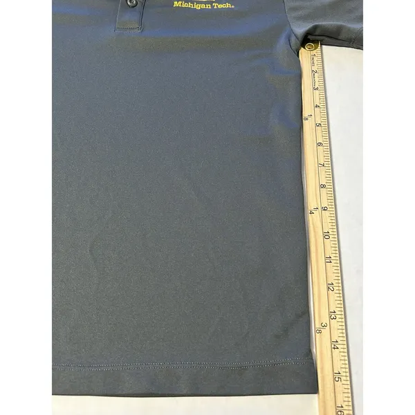 Port Authority Michigan Tech Huskies Women’s XS Performance Polo Shirt Gray VGC MTU - Image 7
