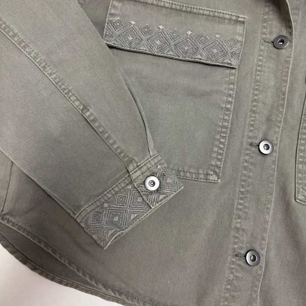 Zara Green Utility Jacket NWT - Image 7