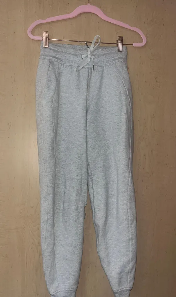 Lululemon Grey Scuba Joggers - Image 2