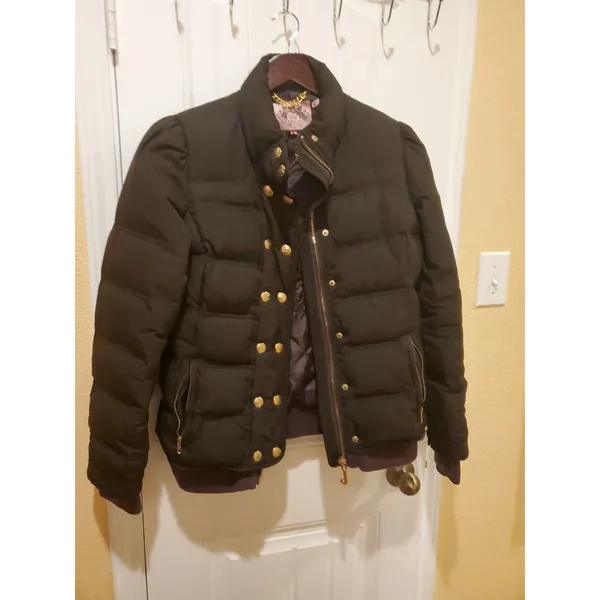 Juicy Couture Womens Brown Jacket Size LARGE - Image 2