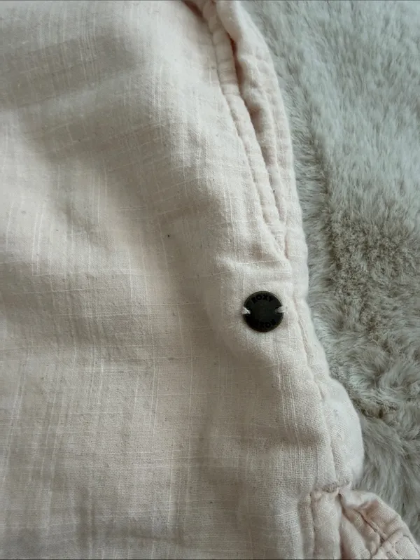 Roxy Pale Pink Drawstring Shorts - Image 3