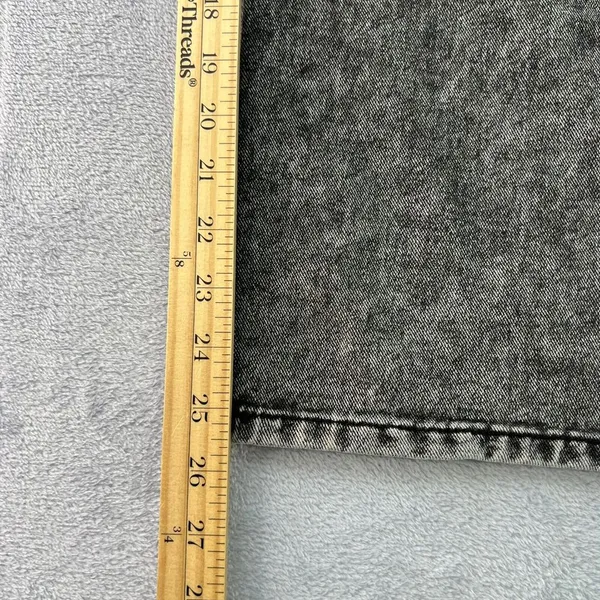 REWASH Size 9/29‎ Y2K Baggy Super High Rise Distressed Jeans Wide Leg Streetwear - Image 7