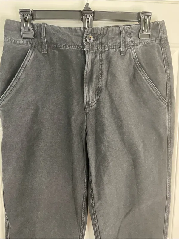 Citizens of Humanity Black Chino Cotton Pants Classic Tailored Fit Size 26 - Image 4