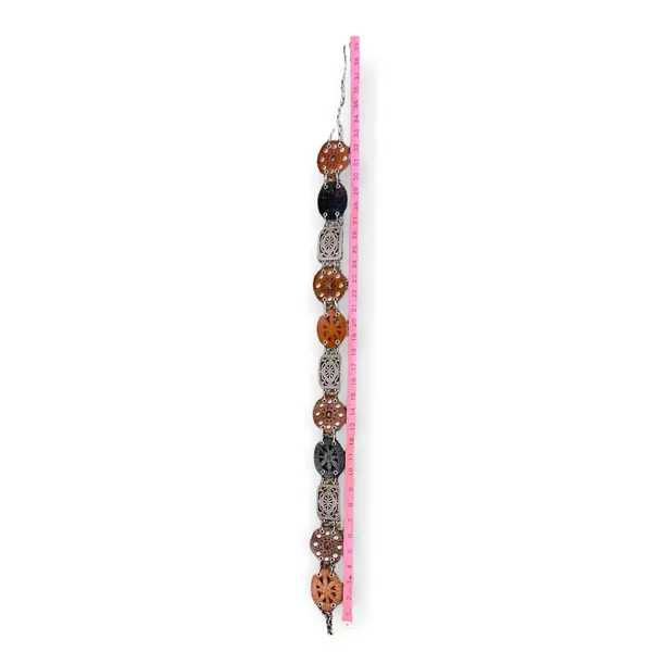 Genuine Leather Flower Belt - Image 5