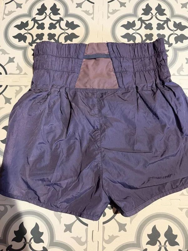 FP Movement Free People The Way Home High Rise Athletic Shorts Purple - Image 3