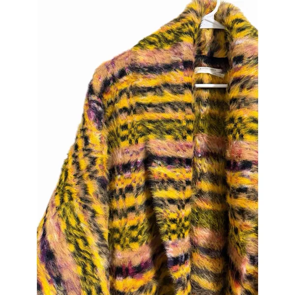 Anthropologie Oversized Fuzzy‎ Cardigan Sweater Women's Size L/XL - Image 7